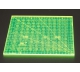 Patchworkové pravítko - 6x6 palců - fluo