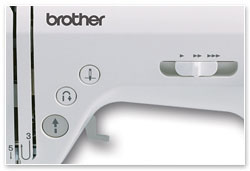 Brother NV - ovládací tlačítka